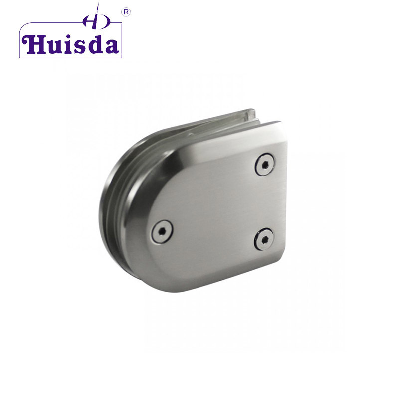 Commercial Glass Door Lock Latch SS304 Round Knob Door Lock Frameless Glass 10-12mm