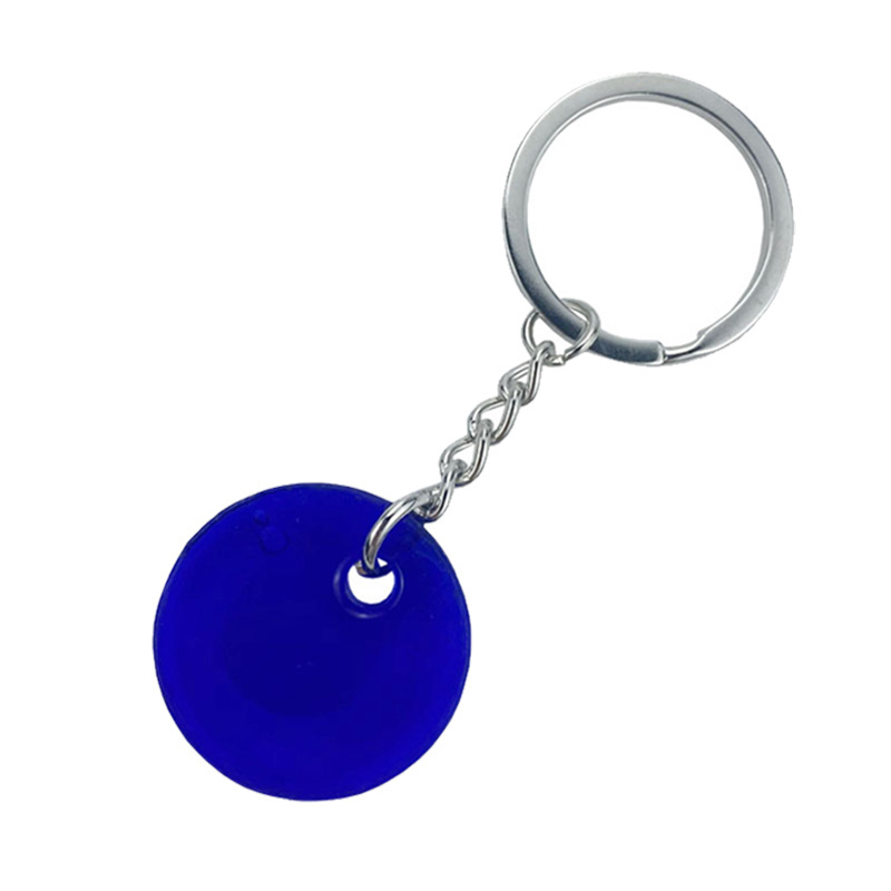 Wholesale Custom Greek Evil Eye Key Chain Keyring Turkish Glass Evil Eye Keychain Stainless Steel