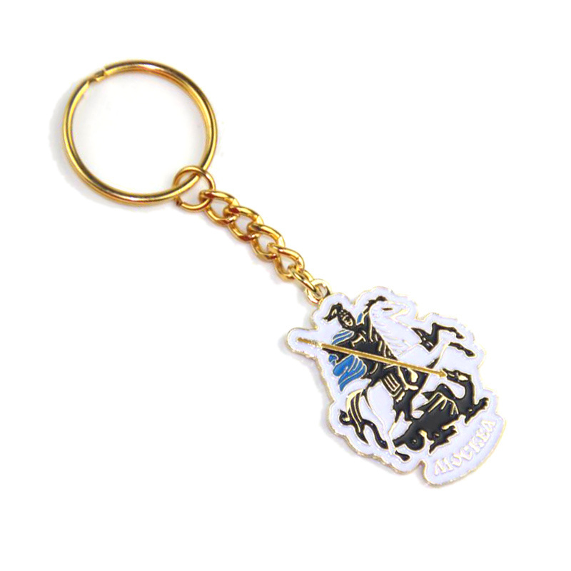 High Quality Wholesale Custom Cheap Football Teams Keychains Soccer Team Keychain