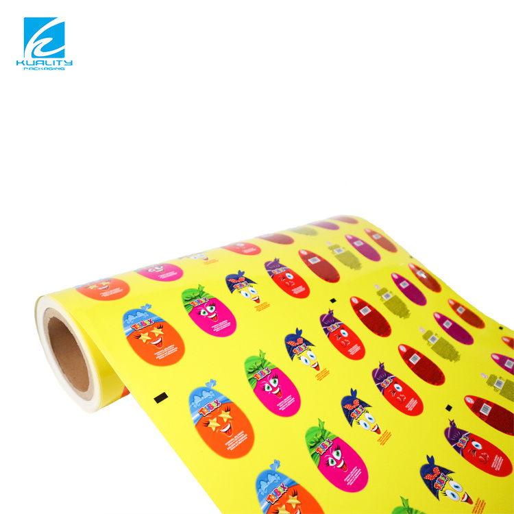 Custom Printed Surprise Joy Egg Sheet PVC Film For Chocolate Egg With Toy Outer Blister Packing