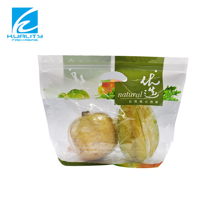 Custom Antifog Plastic Micro Perforated Bags For Fruits