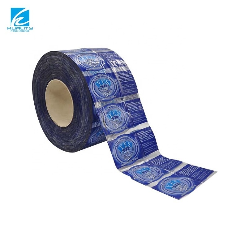 PVC Laminated Plastic Heat Shrink Film Plastic Heat Shrink Sleeve For Mineral Water Bottle