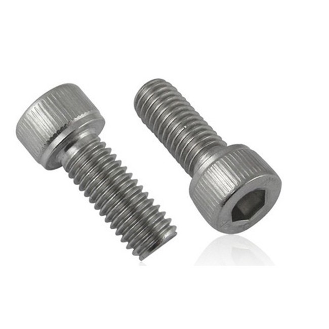 DIN912 M1.4 M1.6 M2 M2.5 M3 M4 M5 M6 M8 A2 70 304 Stainless Steel Allen Hexagon Hex Socket Cap Head Screw Bolt Screws