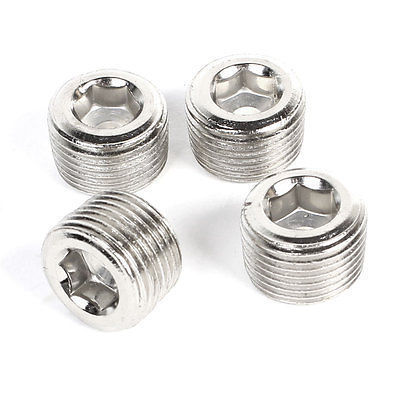 DIN 906 PT Thread Metal Internal Hex Head Socket Pipe Plugs