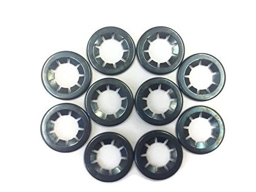 Stainless steel/black oxide M3 M4 M5 M6 M8 plum clamp push star lock washer for shaft