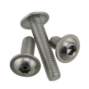 M3 M4 M5 M6x10 Stainless steel cross pan wafer head machine thread screw