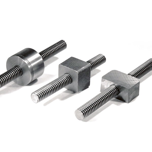 OEM CNC machining precise stainless steel extended threaded Pin shaft