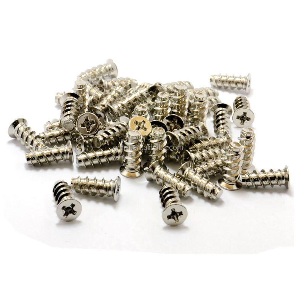 6.3mmx13mm Stainless Steel Phillip Cross Recessed Countersunk Flat Head Euro Screw