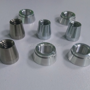 customized m5 m6 m8 slotted groove aluminum stainless steel titanium conical nut conical taper nuts