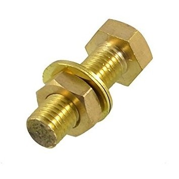 Fastener manufacture DIN 933 DIN 931 M3 M4 M6 M8 M10 brass hex head bolt