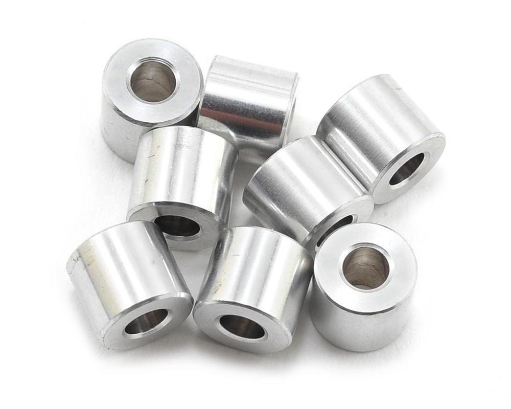 Custom CNC machined stainless steel aluminum round tube unthread spacer