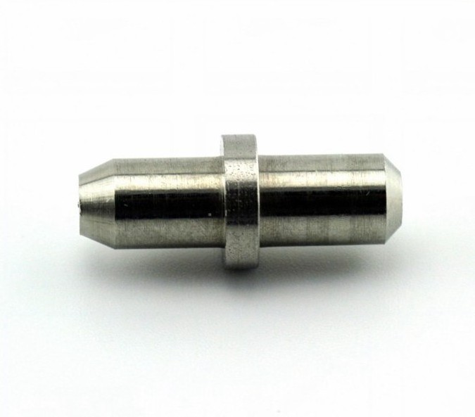 Solid round stainless steel shaft stepped dowel pin