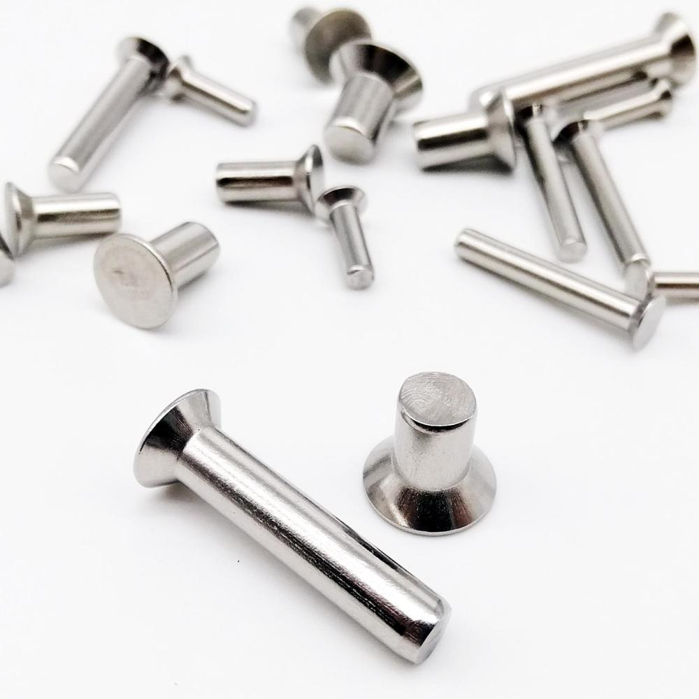 2-10mm diameter stainless steel /carbon steel flat countersunk head solid rivet