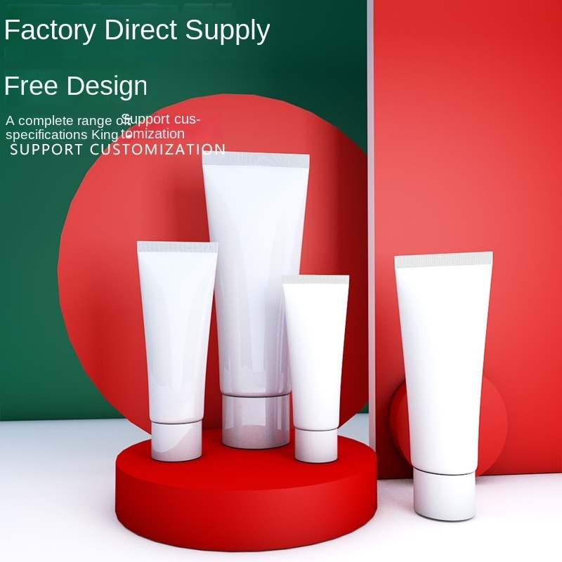 20 ml 30ml 50ml Frosted Facial Cleanser Hand Cream Flip Cover  Empty Body Lotion Shampoo Conditioner Plastic Tube