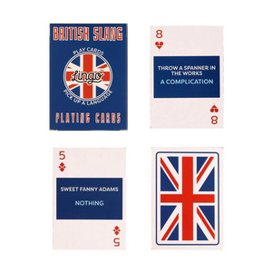 Classical Eco-friendly Durable 54 Poker card Recyclable Luxury Custom Logo Paper Playing Cards Front And Back