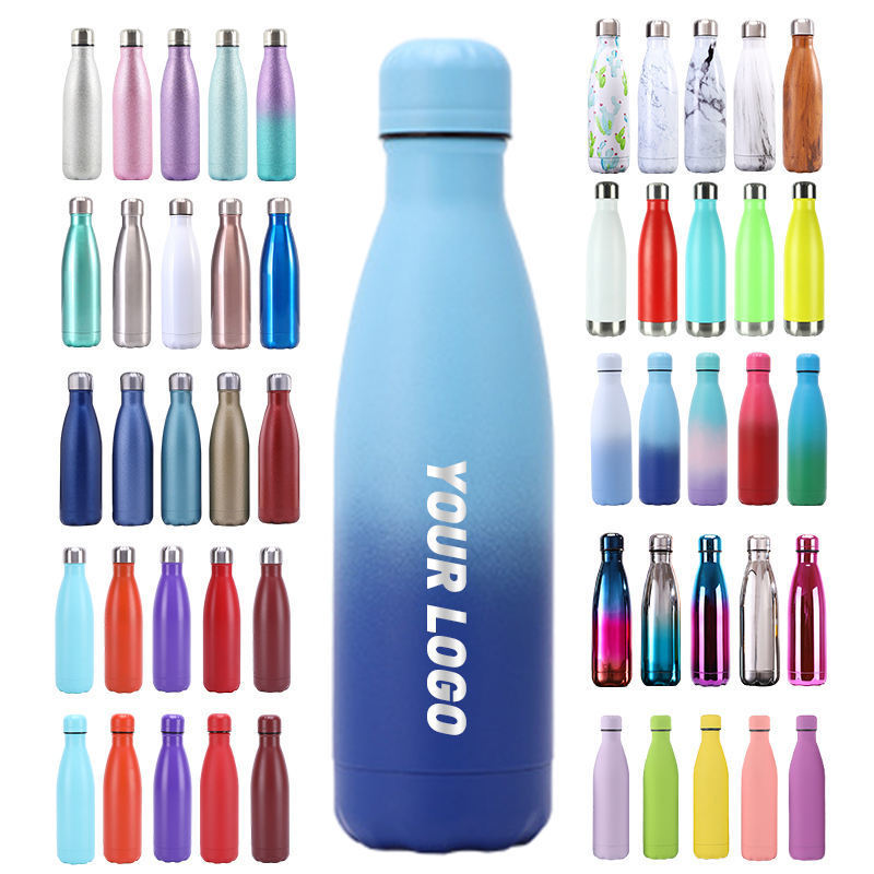 New Arrival 2024 Thorm Stainless Steel Double Wall Unbreakable Isothermal Gourds 1 Litre Termos Flasks 500ml Water Bottle