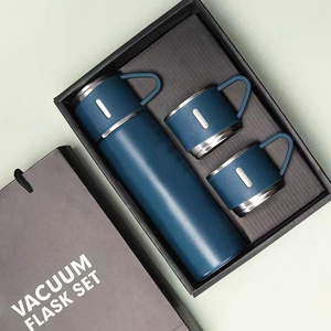 Manufacturer Bottles 500ml Thermos 304 Stainless Steel Vacuum Flask Thermos Cafe Chaud Travel Bottle Set