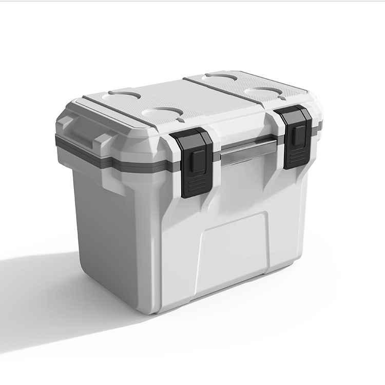 30L Plastic Ice Chest Cooler Box Storage Fresh Meat/ Food/ Drinking Chilly Bins For Outdoor Using