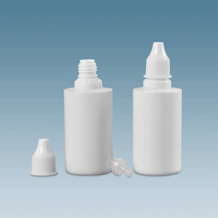 Free Sample 5ml 10ml 15ml  30ml Plastic Dropper Bottles with Tamper Evident Cap