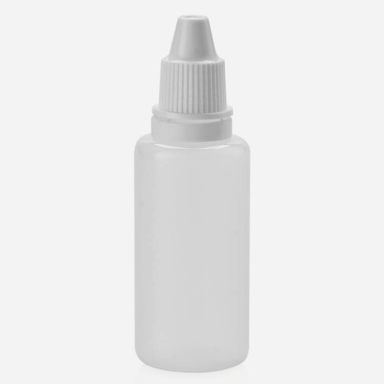 Free Sample 5ml 10ml 15ml  30ml Plastic Dropper Bottles with Tamper Evident Cap