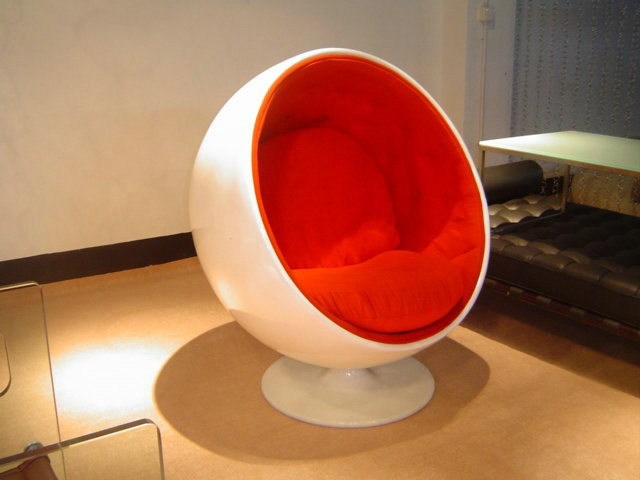 Modern Furniture Chair Lounge Living Room Home Furniture Swivel Shaped Round Egg-Shaped Chair Ball Chair