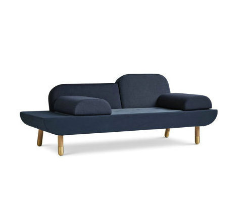 Modern living room sofas  loveseat toward sofa by Anne Boysen