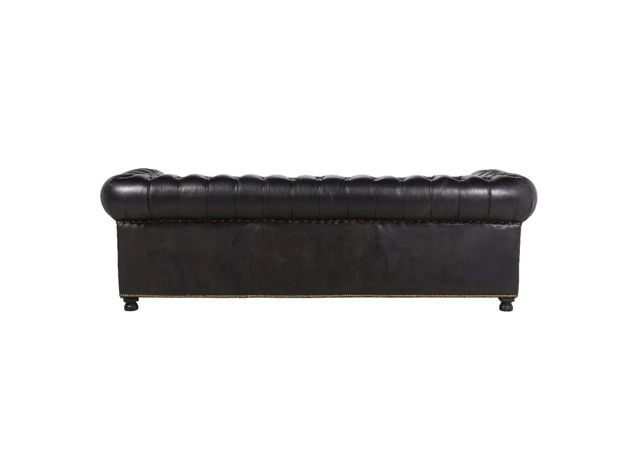 Modern Style Furniture Antique 3 Seater Upholstery Vintage Leather Living Room Sofa Chesterfield Leisure sofa