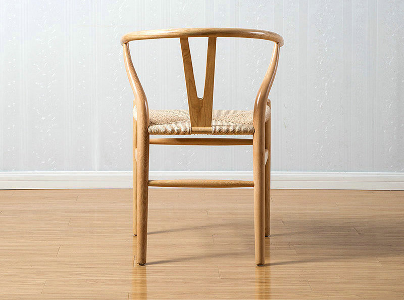 On Sale Wooden Black Wishbone Dining Chair