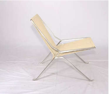 Modern design PK25 chair Poul Kjaerholm living room chair lounge chair leisure  rattan stainless steel frame