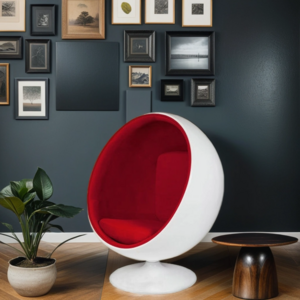 Modern Furniture Chair Lounge Living Room Home Furniture Swivel Shaped Round Egg-Shaped Chair Ball Chair