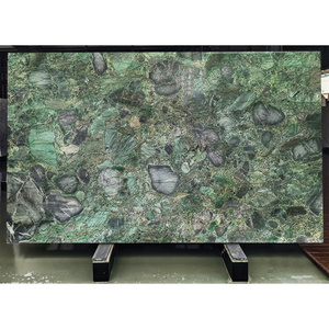 Green Emerald Natural Marble Stone Palladium Smeraldo Granite Building Material Decoration Stone Dark Green 2cm Table Marble Top