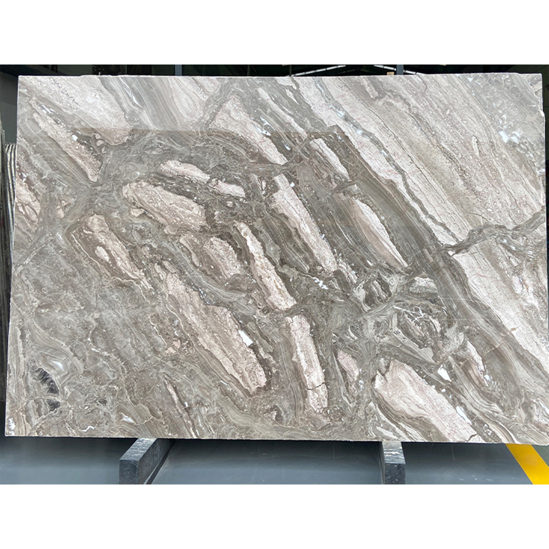 Italian Venice Gray Quartzite 1.8cm 20mm Arabescato Orobico Genuine Marble Stone Lavatory Washing Room Countertop Staircase Step