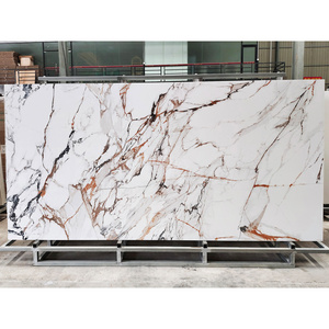 High End 12mm Sintered Stone Table Top Kitchen Counter 1600*3200mm Large Format Walling Tile Marble Top 126'' Porcelain Panel