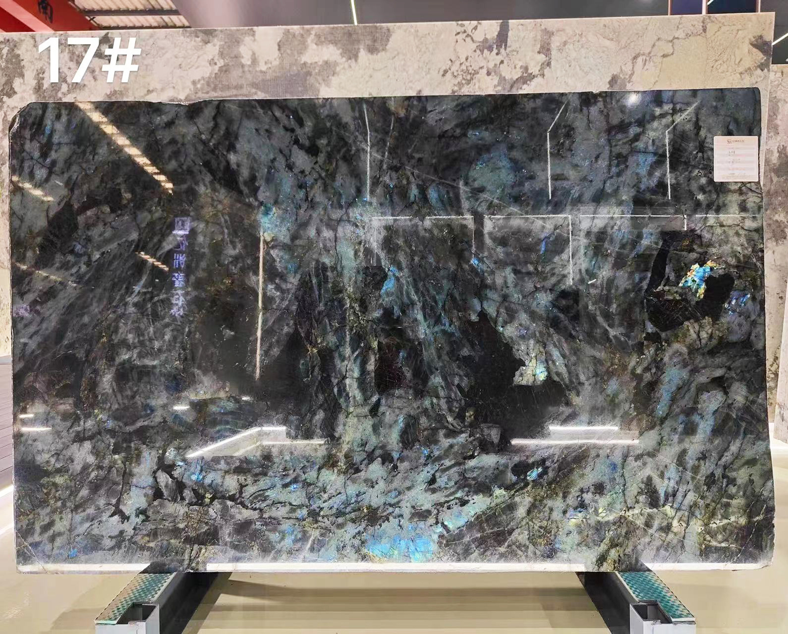 Backlit Blue Jade Natural Marble 18mm Real Peacock Blue Luxury Stone High End Furniture Top Material Hotel Lobby Decoration Tile