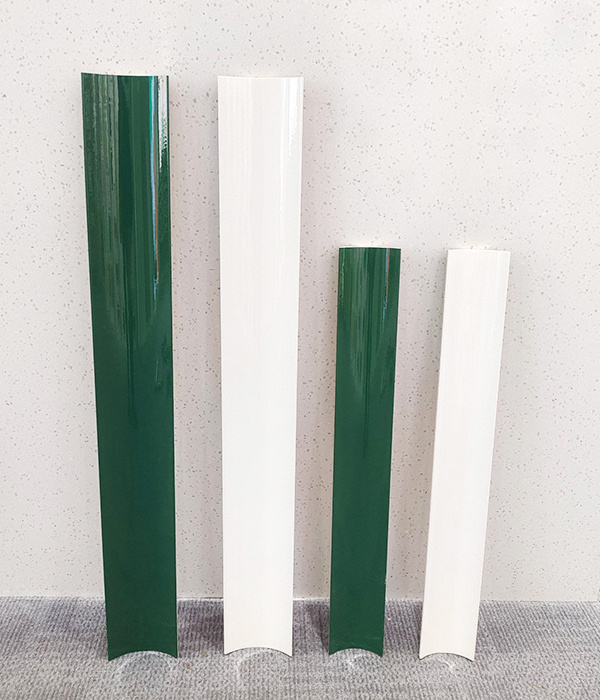 800mm Bar Front Green Corrugated Ceramic Tile Handmade Pub Porcelain Tile Concave Reception Counter Top Decoration Fluted Tile