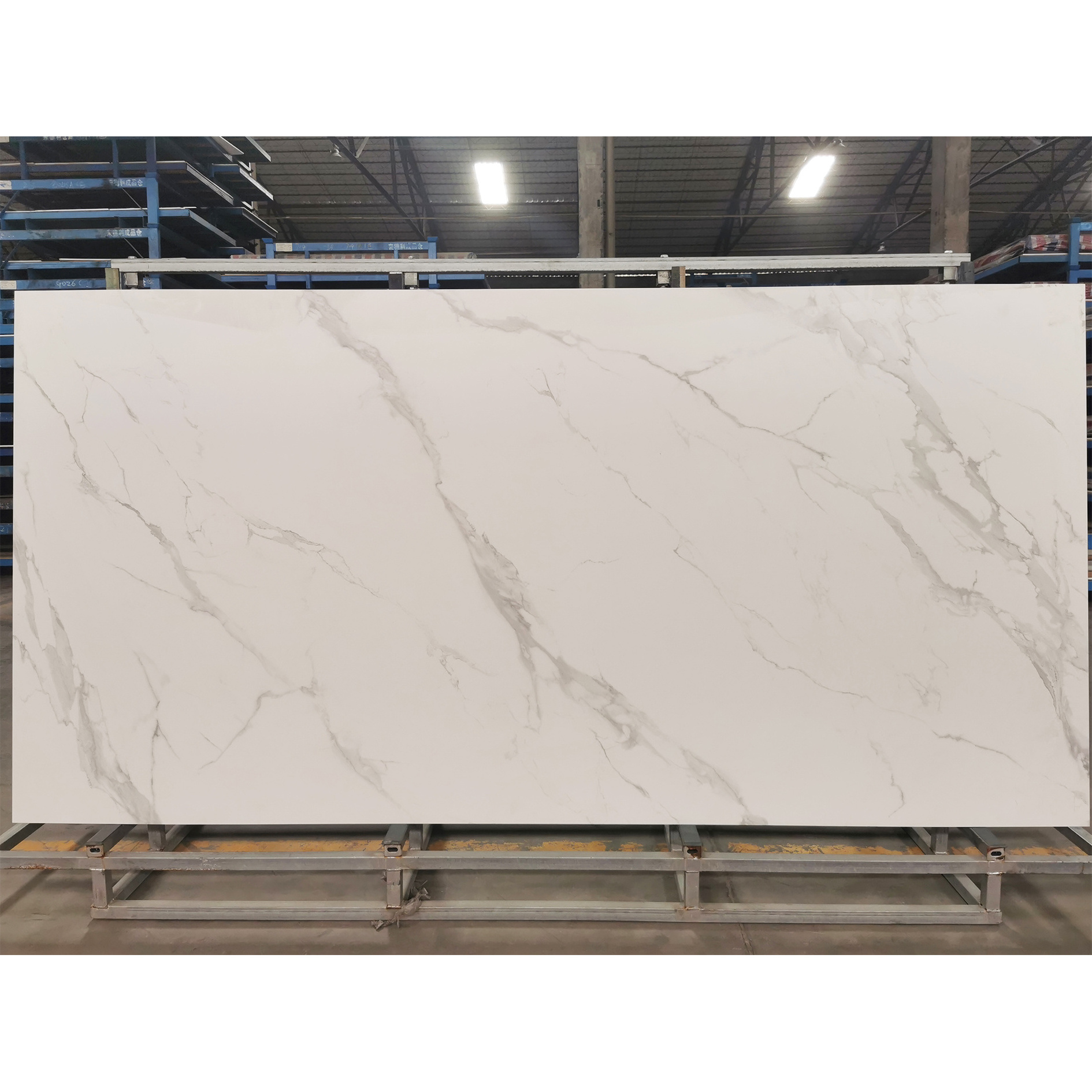 Fishbelly Gold White Big Size Raw Porcelain Slabs 3200*1600*12mm Ceramic Tile Customized Kitchen Countertop Table Top Worktop