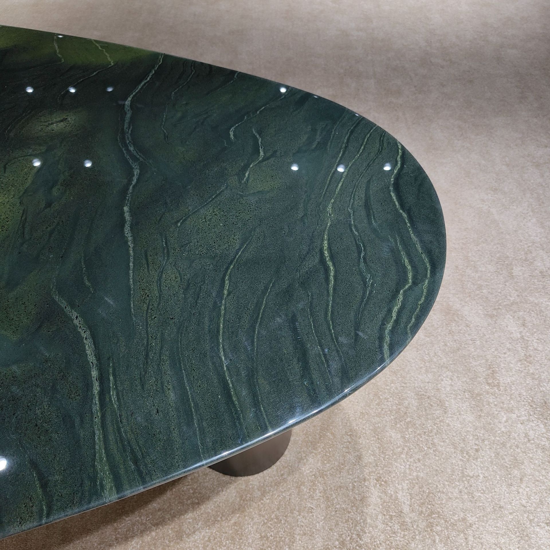 Blackish Green Natural Marble Dark Green Background Feature Wall Decor Villa Staircase Step Furniture Countertop Marble Top