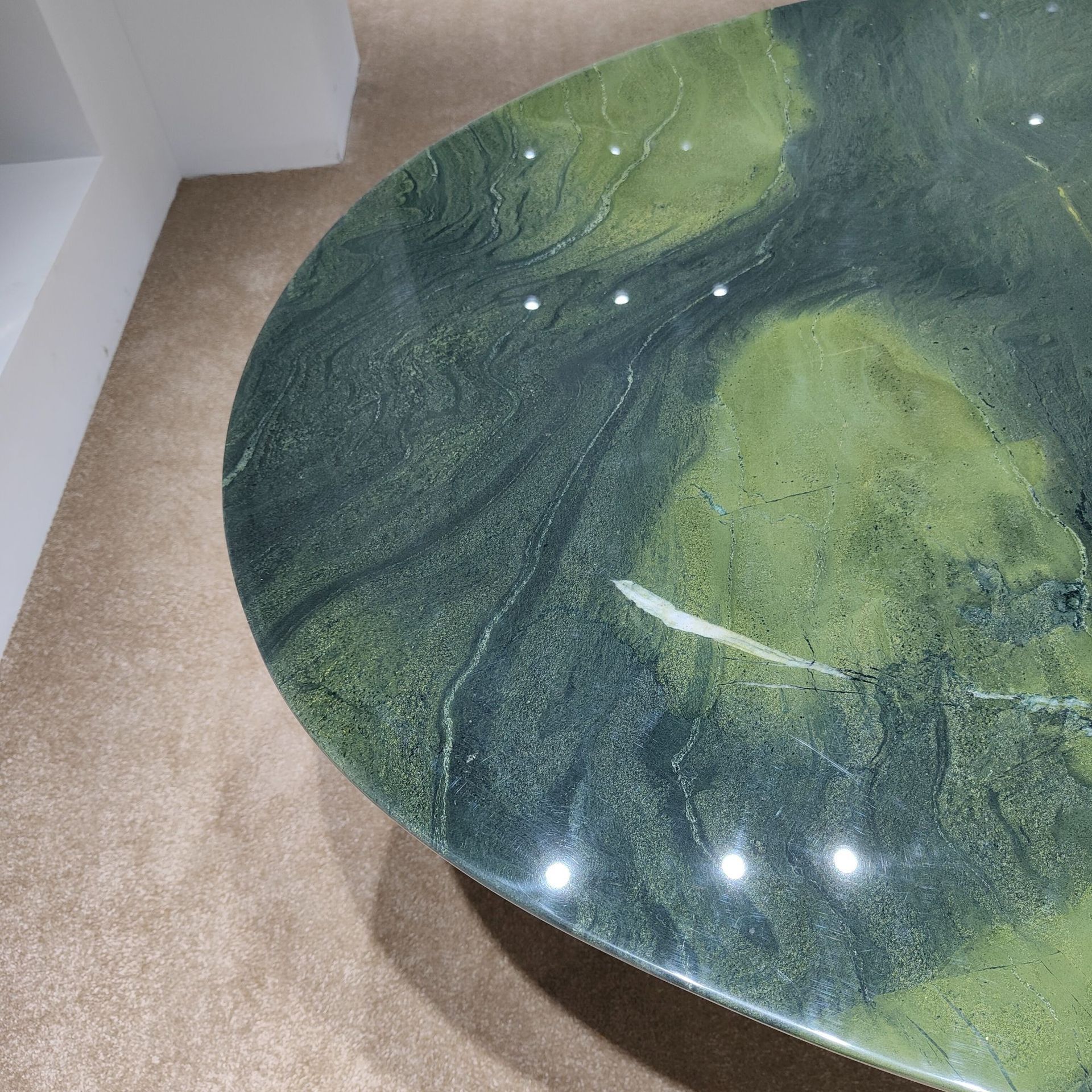 Blackish Green Natural Marble Dark Green Background Feature Wall Decor Villa Staircase Step Furniture Countertop Marble Top