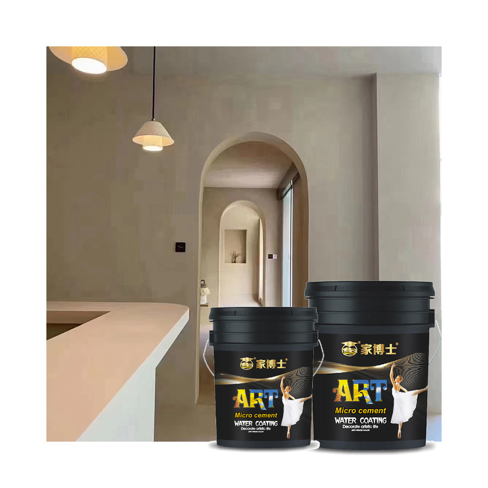 Factory Supply Thin Coating Stucco Texture Paint Micro Cement Paint