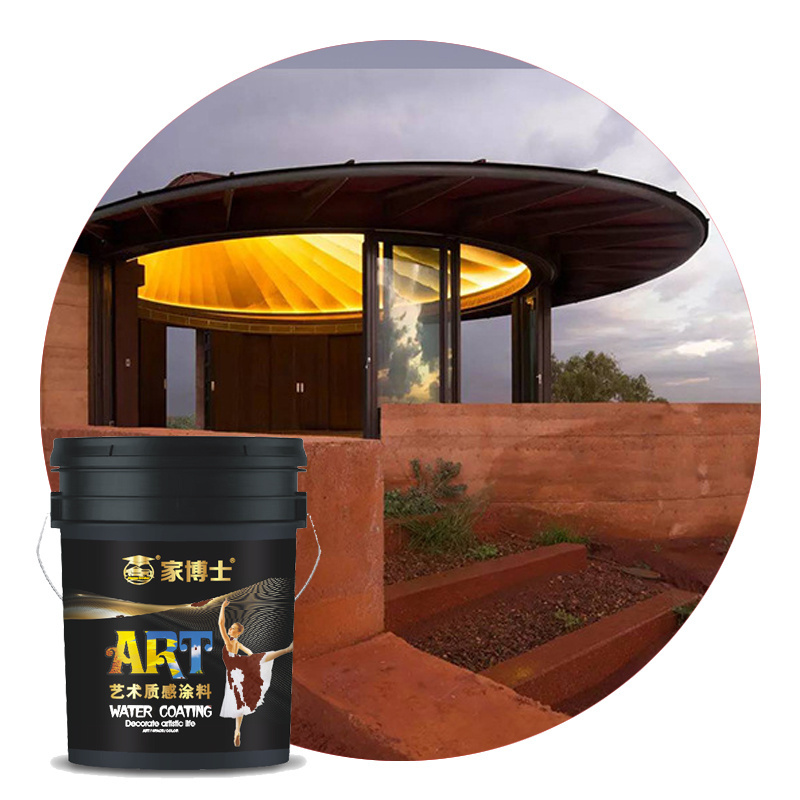 Damp Proof Stucco Paint Textured Rammed earth paint