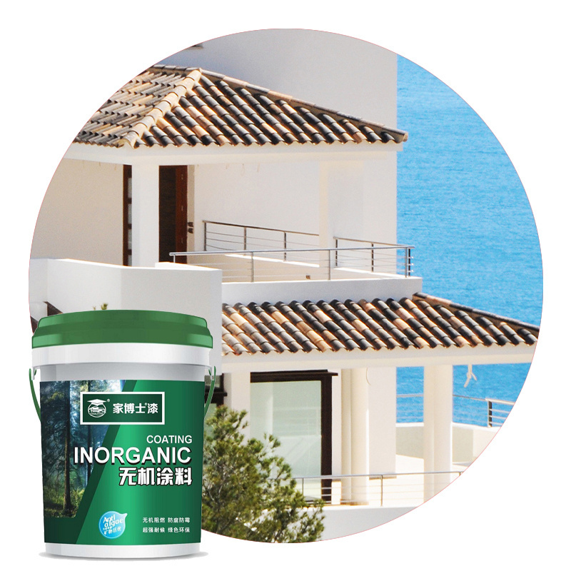 Moisture-proof and mildew-proof inorganic fireproof mineral coating Indoor fireproof and heat-resistant flame retardant paint