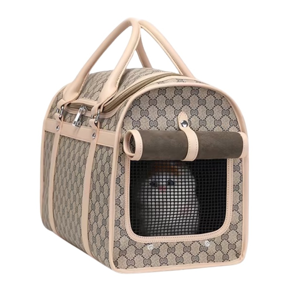 Luxury Designer Pet Carrier Tote Bag Outdoor Travelling Cat Dog Carrying Bags travel bag for Kitten Puppy