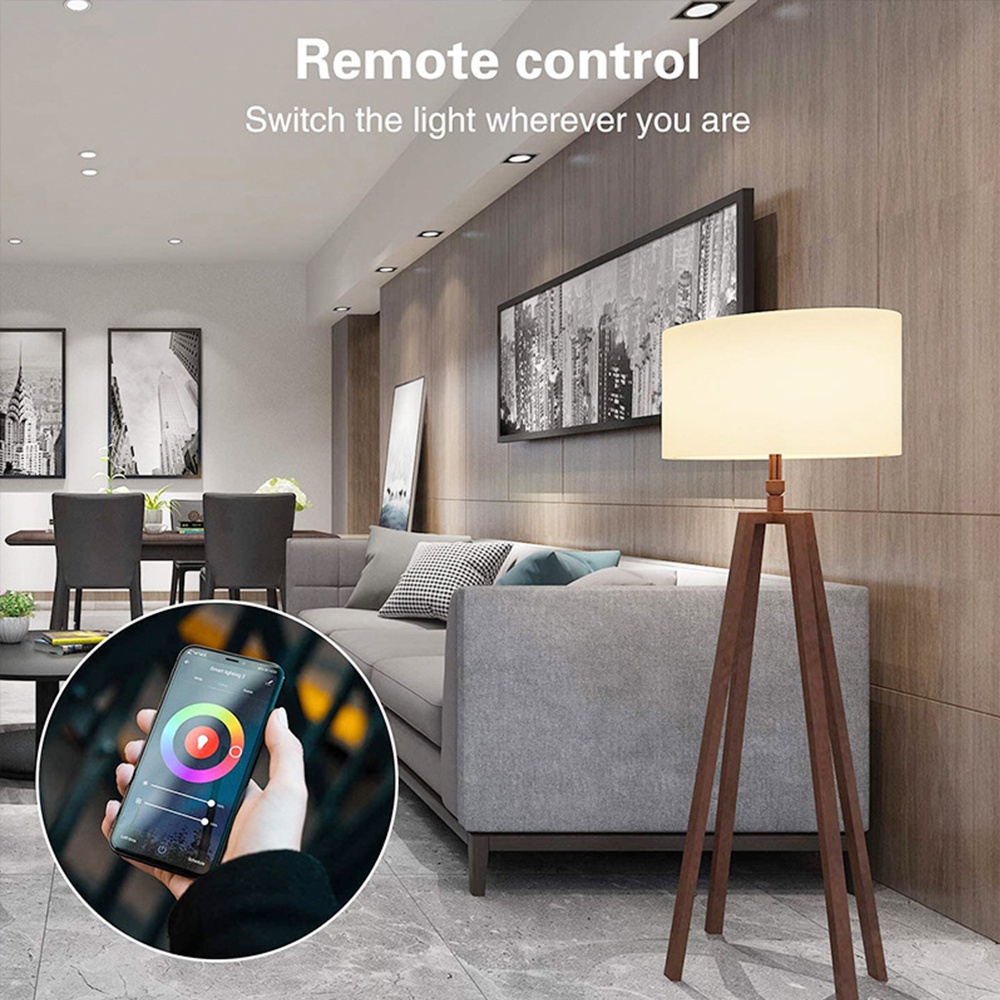 Smart Life Tuya APP Control Dimming RGB+CW+WW LED Color Changing Light Light Wifi