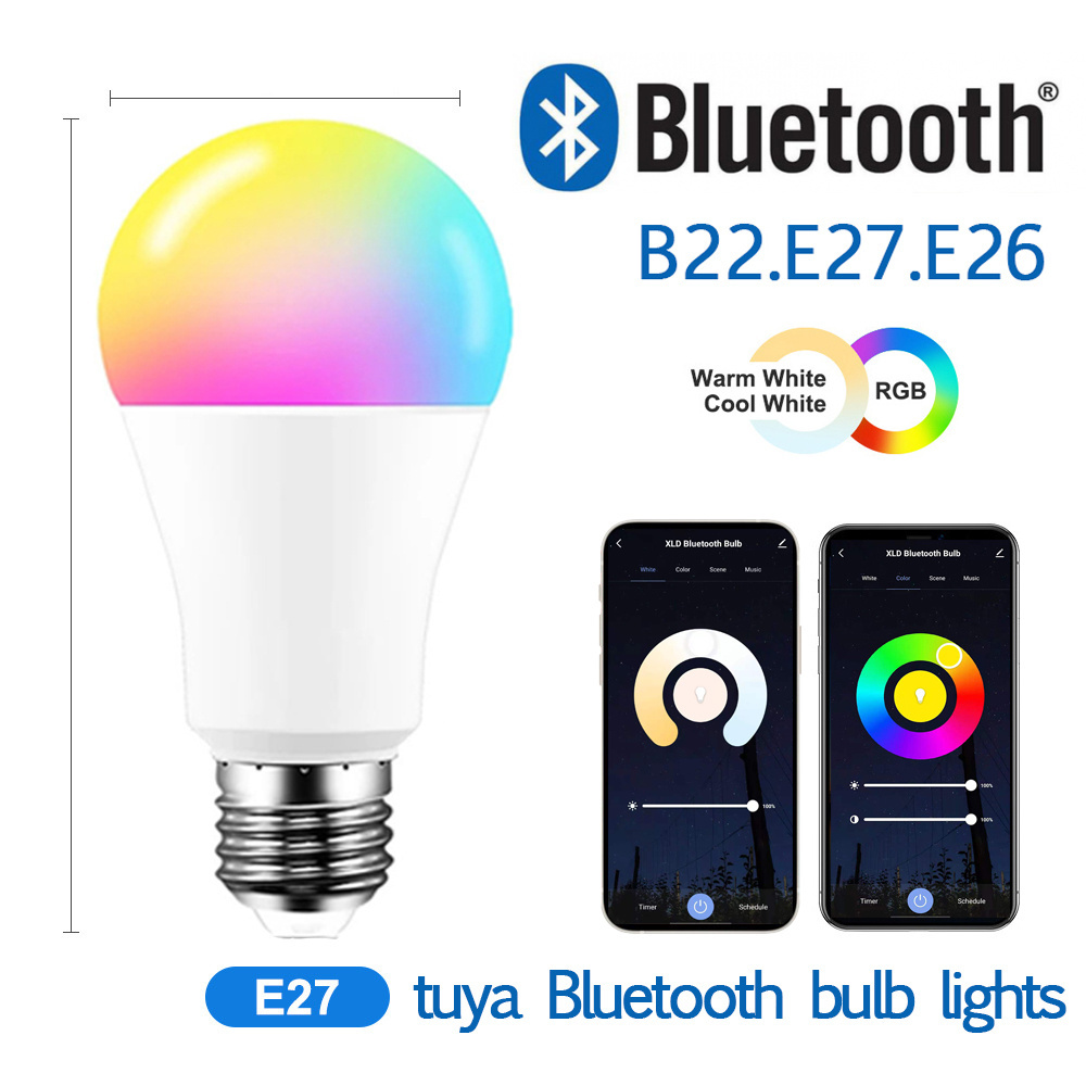 Tuya Smart Light Bulb App Control RGB Smart LED Bulb Google Home