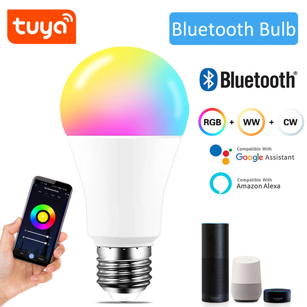 Tuya Smart Light Bulb App Control RGB Smart LED Bulb Google Home