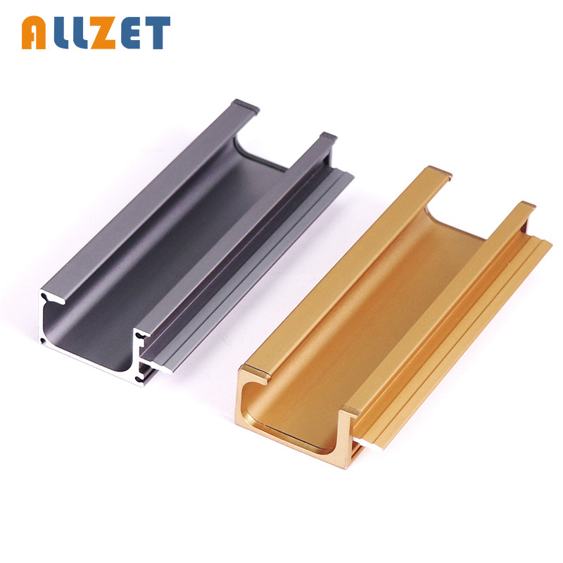 Allzet Wardrobe concealed Kitchen Cabinets Furniture Pull Length Handle Hidden Recess