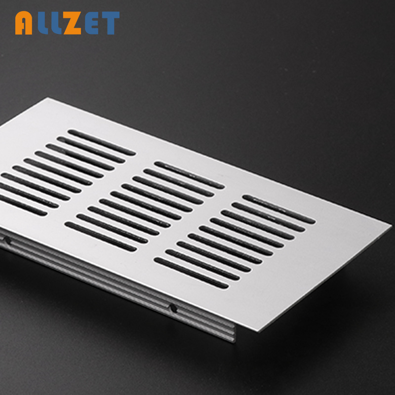 Allzet aluminum ventilation in cabinet to return air vent grille for kitchen cabinet wardrobe air vent