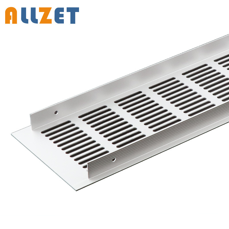 Allzet aluminum ventilation in cabinet to return air vent grille for kitchen cabinet wardrobe air vent