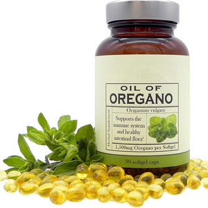 OEM/ODM Organic Natural Oregano Oil Enhance Immunity Improve Health Antioxidant Weight Loss Oregano Oil Capsules