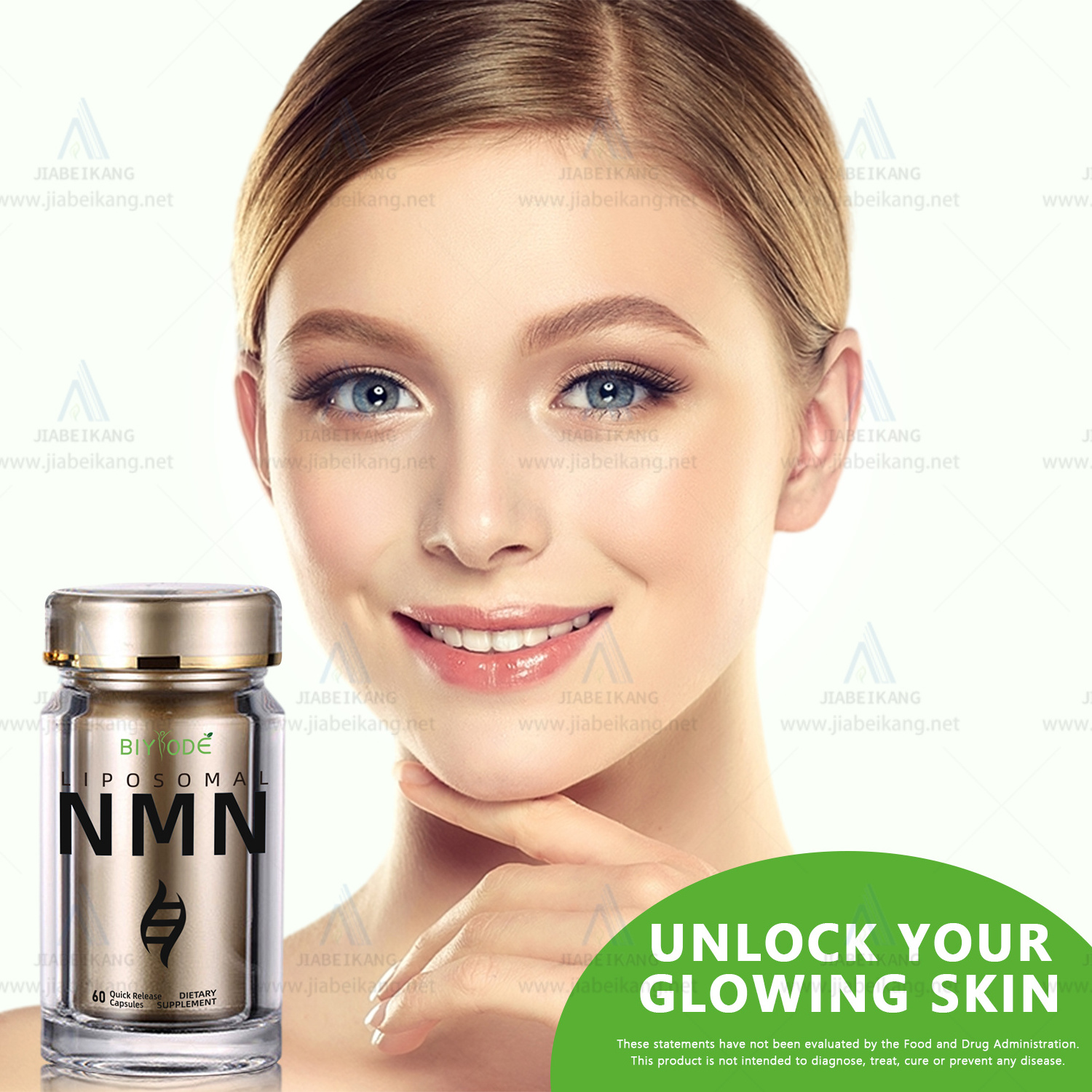 BIYODE nmn anti-aging & resveratrol wrinkle remove healthcare supplement wholesale brand nmn capsules